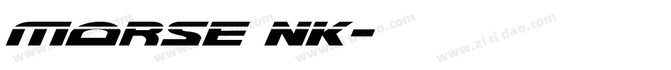 Morse NK字体转换